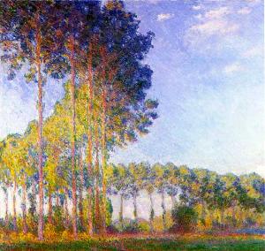 Poplars - Claude Monet