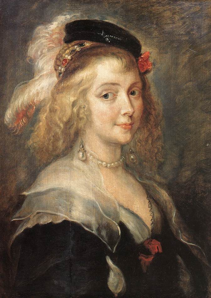 RUBENS Pieter Pauwel Portrait of Helena Fourment