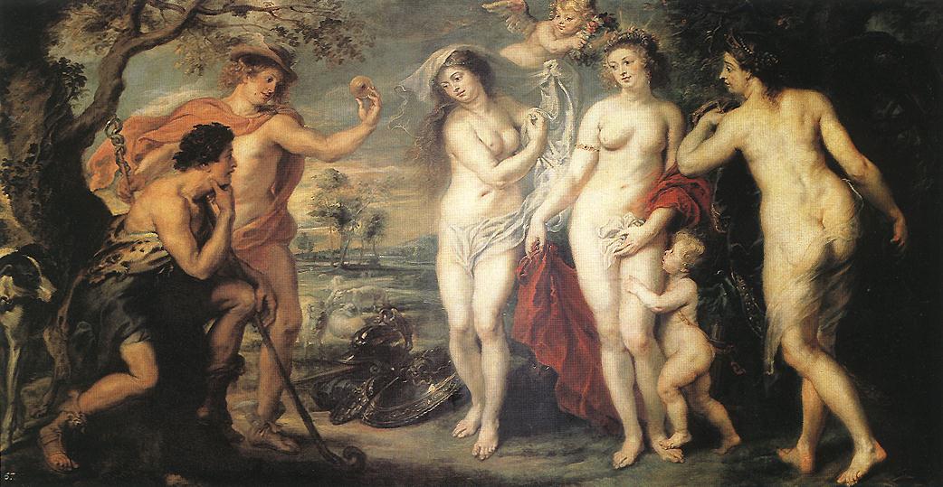 RUBENS Pieter Pauwel The Judgment of Paris 2