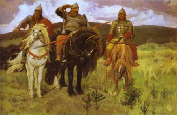 Victor Vasnetsov Three Bogatyrs