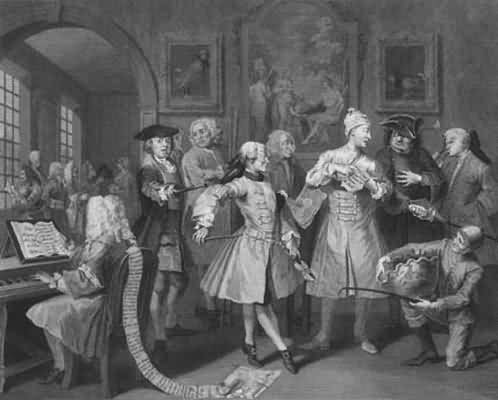 William Hogarth The rake s progress