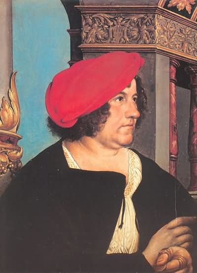 Hans Holbein the Younger Portrait of Jakob Meyer zum Hasen