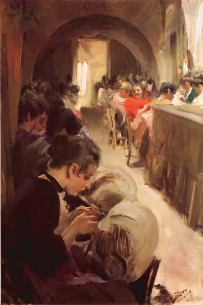 Anders Zorn lace makers