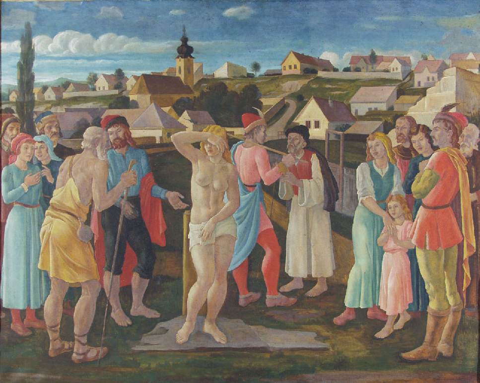 BANATI SVERAK Jozsef On the Pillory