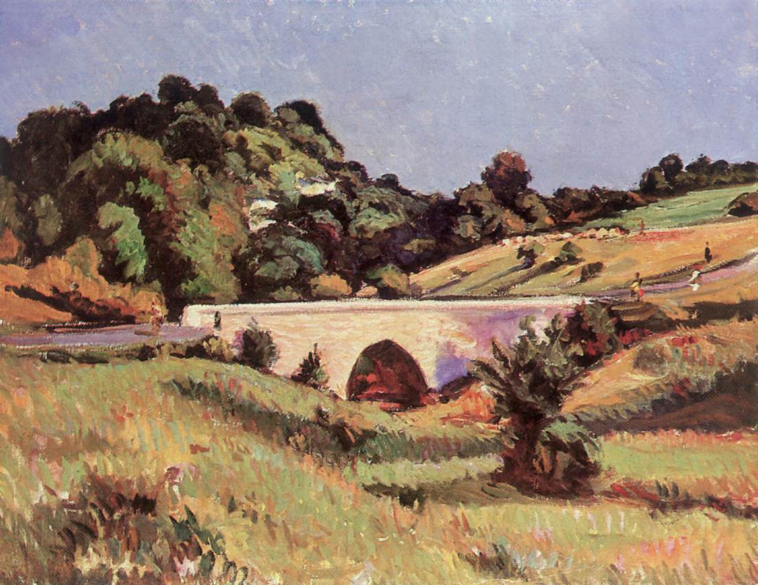 BOLDIZSAR Istvan Roman Bridge at Dorgicse