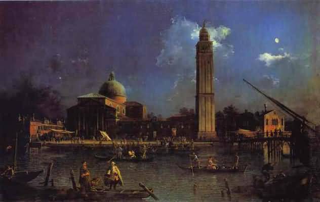 Canaletto A View of the Ducal Palace in Venice