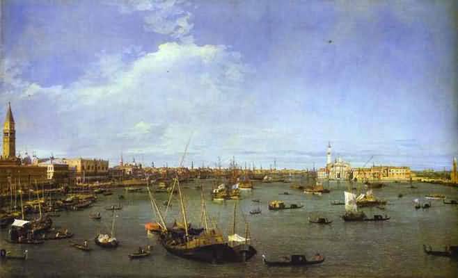 Canaletto The Basin of St. Mark