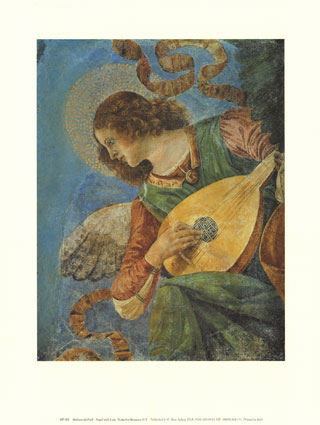 Da Forli Melozzo Angel with Lute