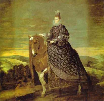Diego Velazquez Queen Margarita on Horseback