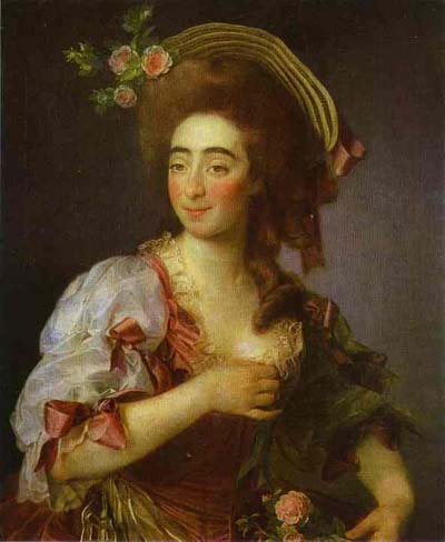 Dmitry Levitsky Portrait of Anna Davia D Avia Bernucci