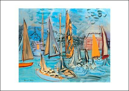 Dufy Raoul Voiliers a trouville