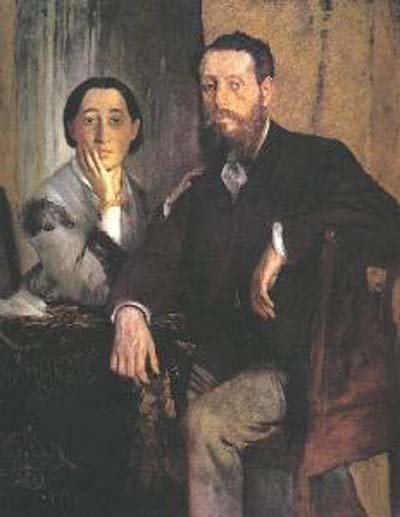Edgar Degas Edmund and Therese _Degas_ Morbelli