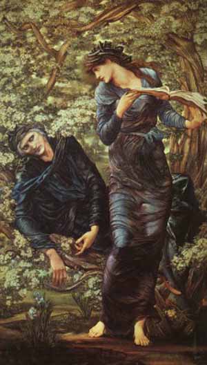 Edward Burne-Jones The Beguiling of Merlin