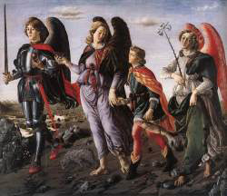 Francesco Botticini The Three Archangels with Tobias