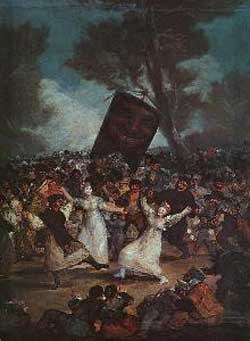 Francisco Goya The Burial of the Sardine