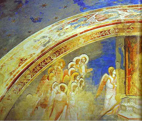 Giotto The Mission of Archangel Gabriel