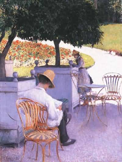 Gustave Caillebotte The Orange Trees