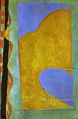 Henri Matisse Yellow Curtain