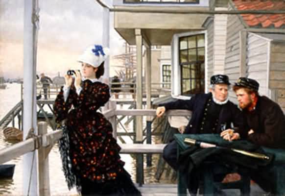 James Tissot The Captain s Daughter