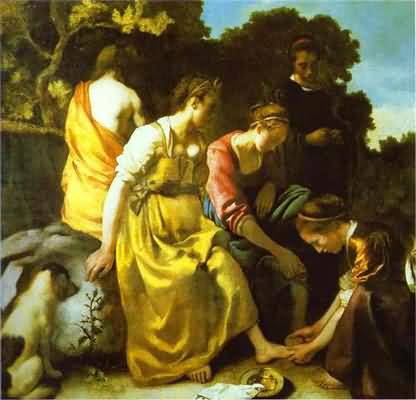 Jan Vermeer Diana & her Companions