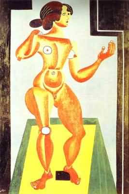 Joan Miro Standing Nude
