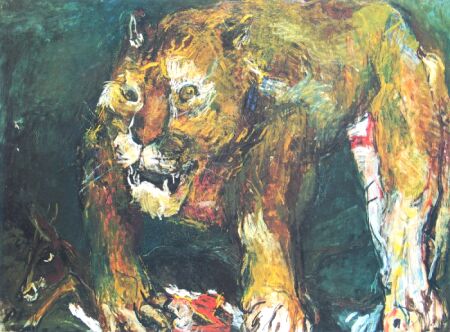 Kokoschka Oskar Tigerloewe