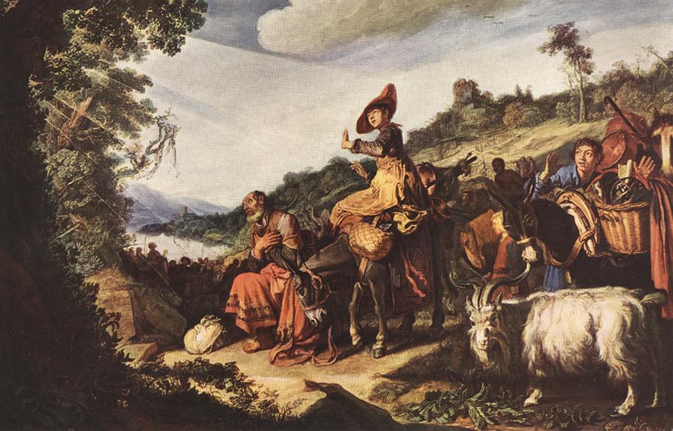 LASTMAN Pieter Pietersz Abraham s Journey to Canaan