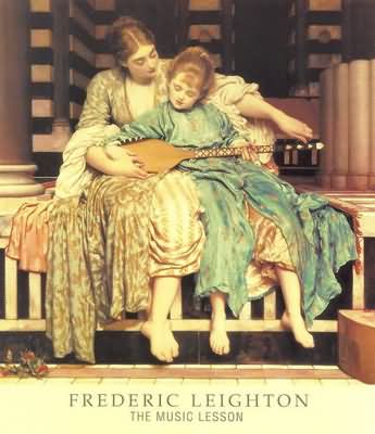 Lord Frederic Leighton Music Lesson