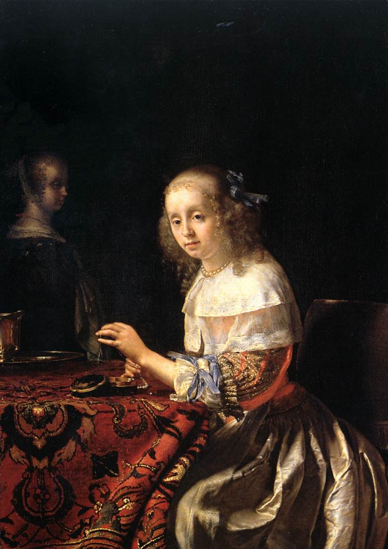 MIERIS Frans van the Elder The Lacemaker