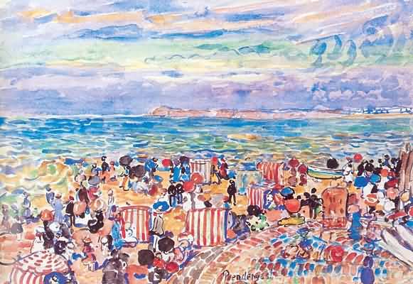 Maurice Prendergast St Malo No 2