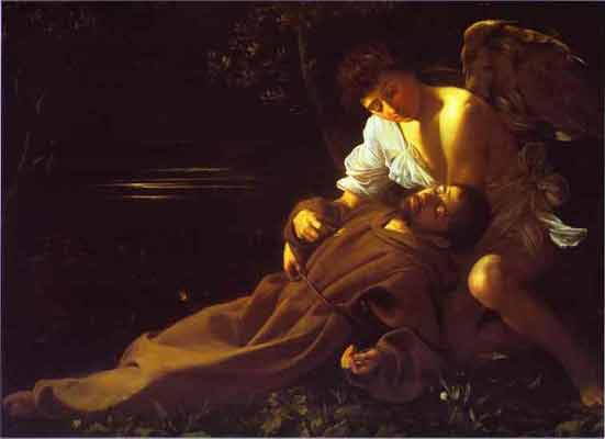 Michelangelo Merisi da Caravaggio St. Francis in Ecstasy