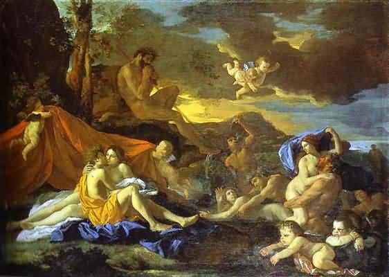 Nicolas Poussin Acis and Galathea