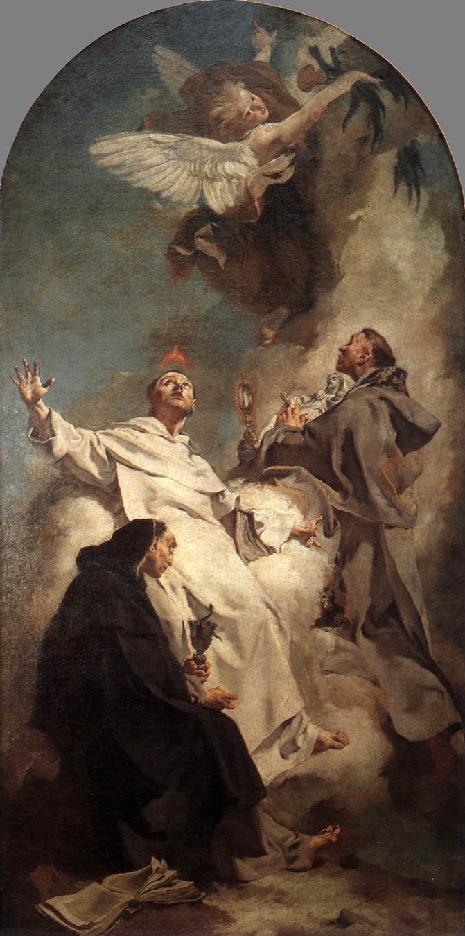 PIAZZETTA Giovanni Battista Three Dominican Saints