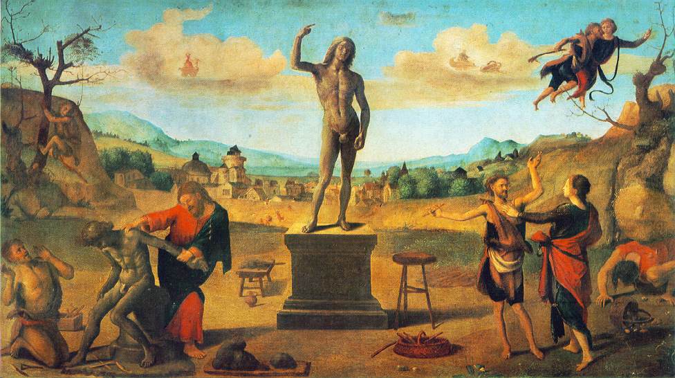 PIERO DI COSIMO The Myth of Prometheus