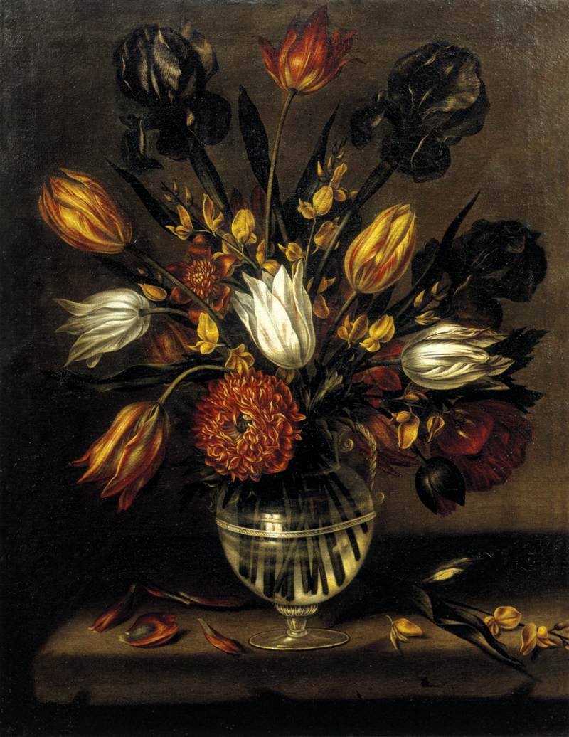 PONCE Antonio Vase of Flowers 1