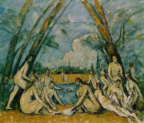 Paul Cezanne Large Bathers