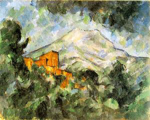 Paul Cezanne Mont Sainte - Victoire And Chateau Noir