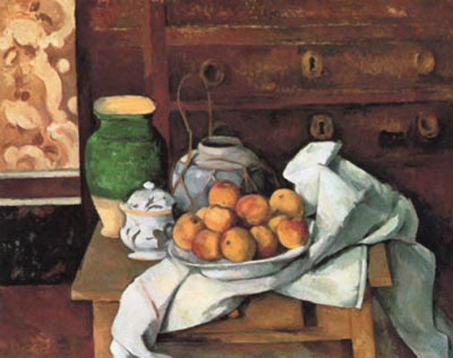 Paul Cezanne Still Life With Commode