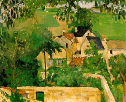 Paul Cezanne Veduta di Auvers