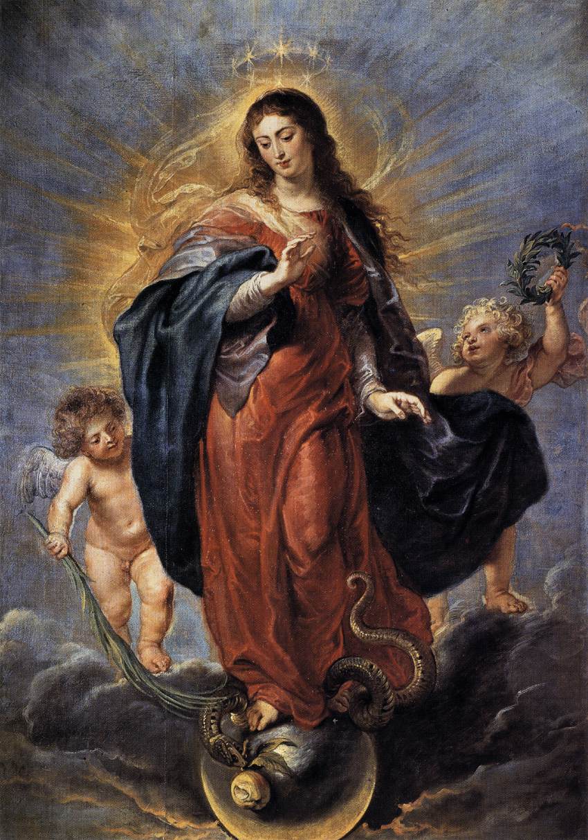 RUBENS Pieter Pauwel Immaculate Conception