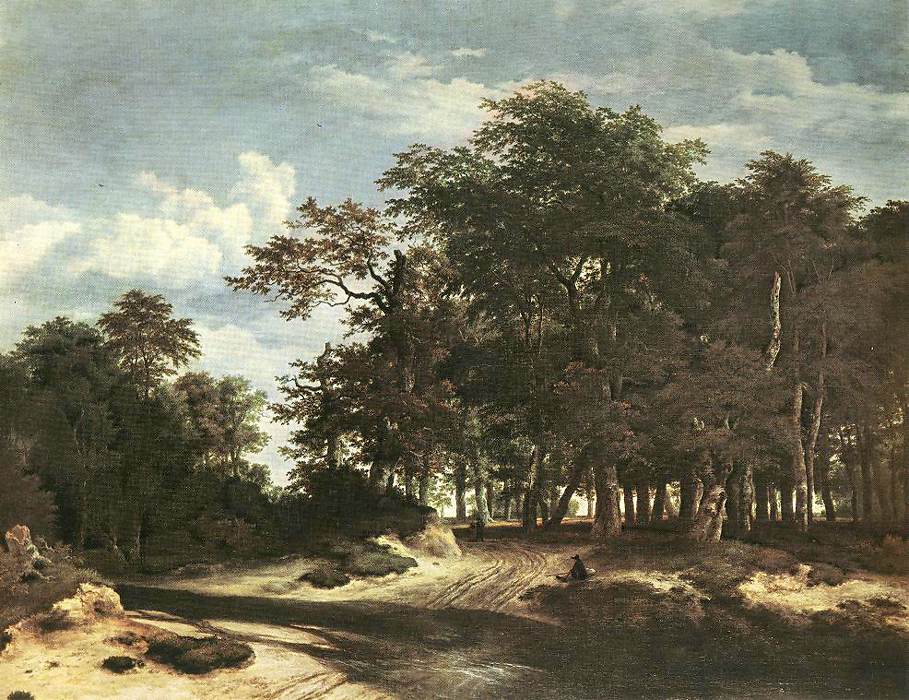 RUISDAEL Jacob Isaackszon van The Large Forest