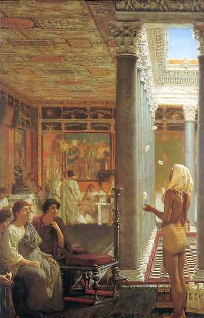 Sir Lawrence Alma Tadema Egyptian Juggler