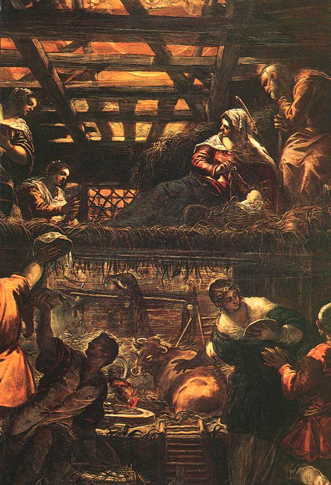 TINTORETTO The Adoration of the Shepherds