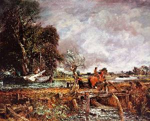 The Leaping Horse - John Constable