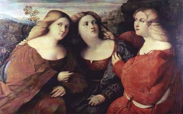 Titian Tiziano Vecellio The Miracle of the Newborn Child