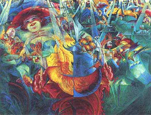 Umberto Boccioni La risata