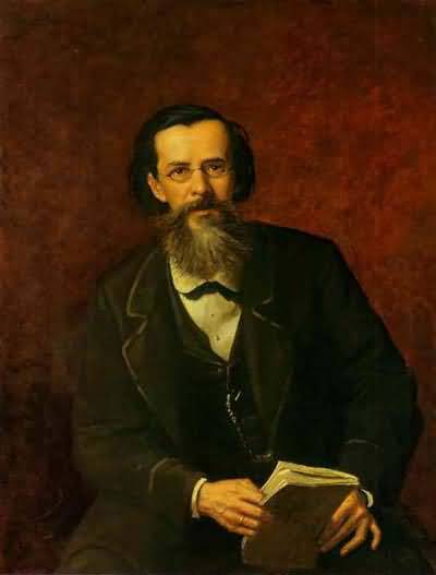 Vasily Perov Portrait of the Poet Apollon Maikov