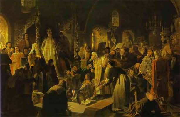 Vasily Perov Pugachev s Judgement