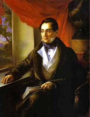 Vasily Tropinin Portrait of P N Zubov