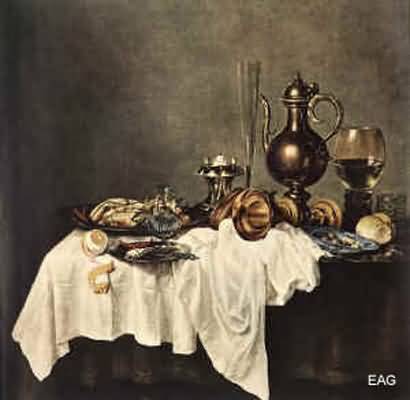 Willem Claesz Heda Breakfast of Crab